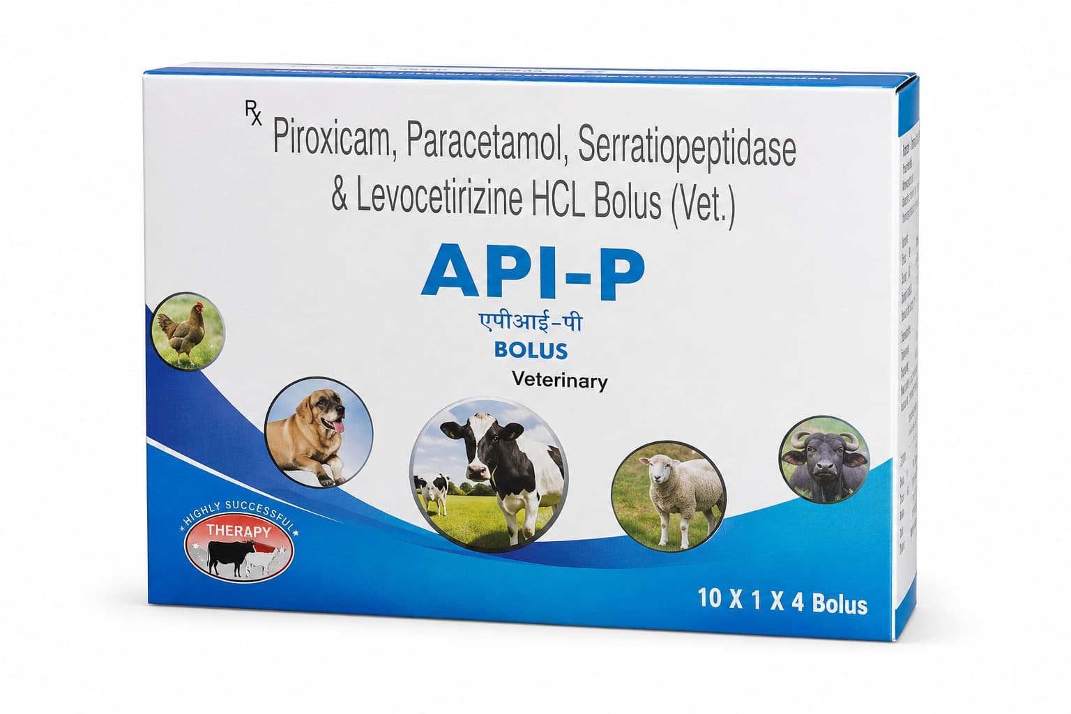 API-P Bolus (Vet.) | Shyne Pharmaceutical API-P Bolus (Vet.) — veterinary medicine by Shyne Pharmaceutical for livestock health